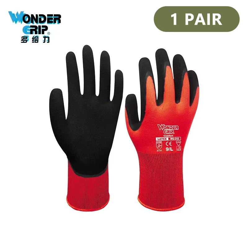 1 Pairs Gardening Gloves for Women & Men Nitrile Coated Garden Gloves Protect against Cuts and Dirt Breathable Stretchable Nylon