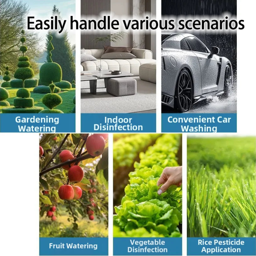 Electric Sprayer Portable Agricultural Sprayer for Home High-Pressure Pesticide Sprayer Garden Watering Flower Mist Machine