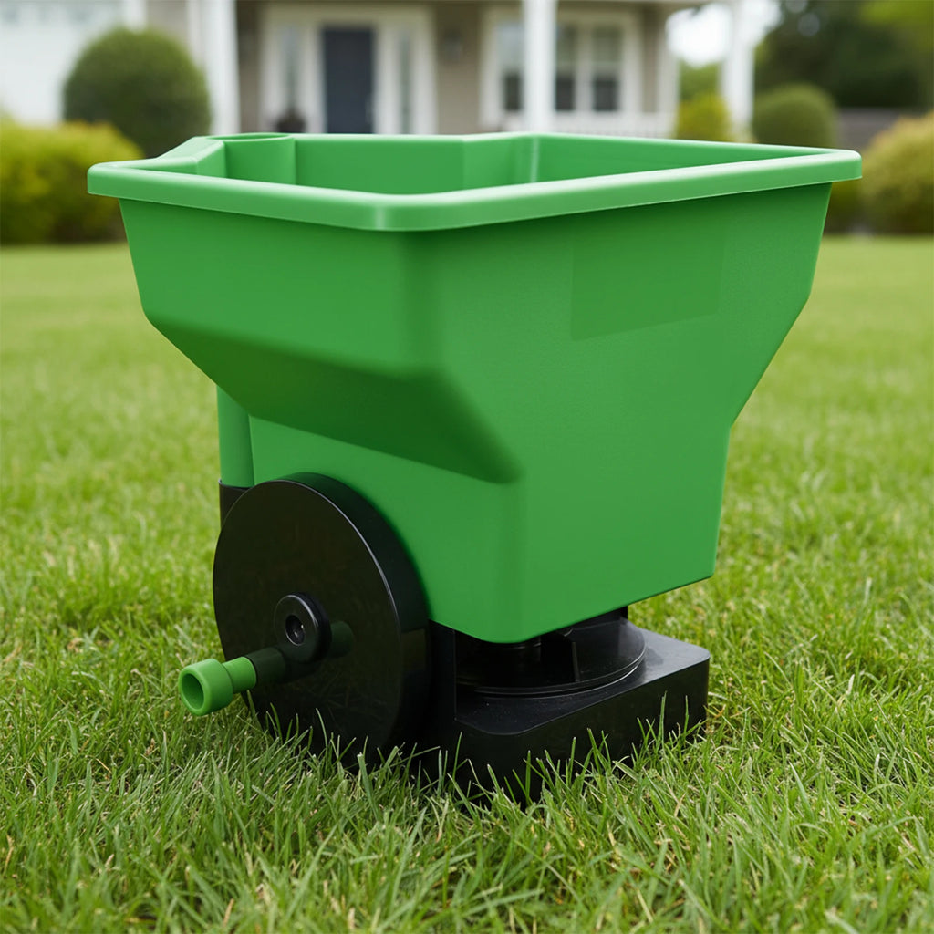 Handheld Fertilizer Spreader Electric Seeder Automatic Fertilizer Spreader Rechargeable Garden Power for Grass Seed/Fertilizer