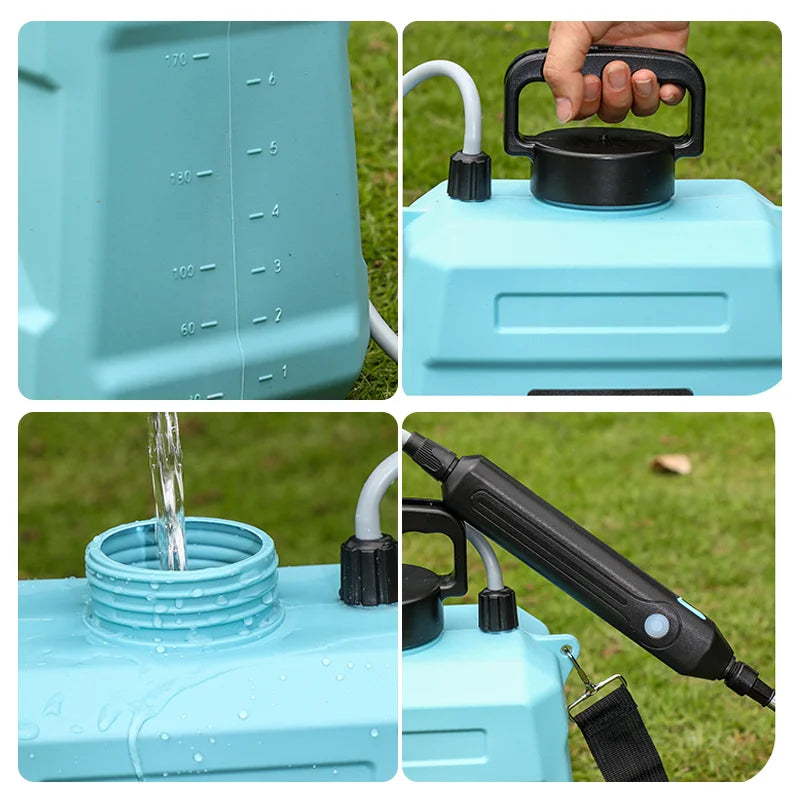 Electric Sprayer Portable Agricultural Sprayer for Home High-Pressure Pesticide Sprayer Garden Watering Flower Mist Machine