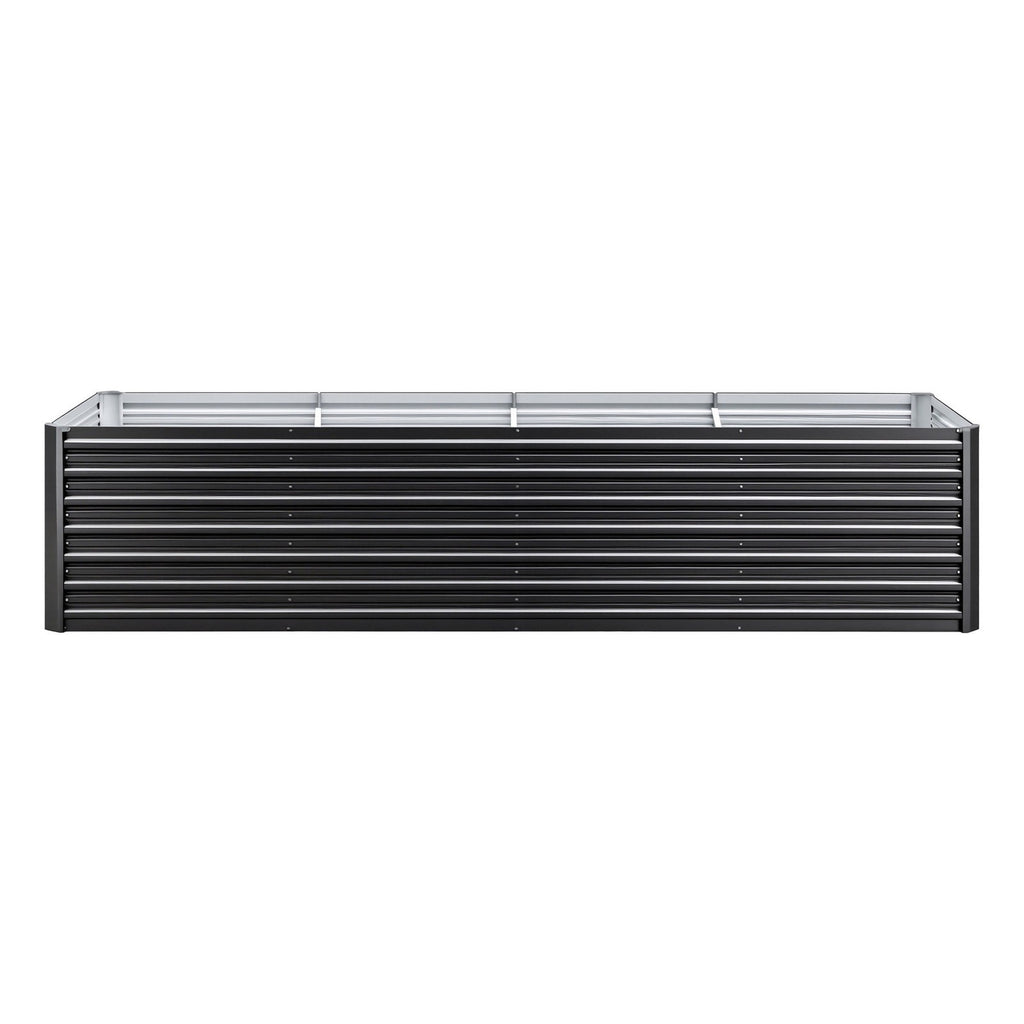Green Fingers Raised Garden Bed 320X80X77Cm Planter Box Container Galvanised